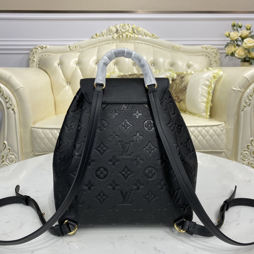 Louis Vuitton MONTSOURIS BACKPACK Monogram M45205 Black 